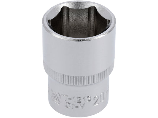 Socket Corto 1/2" x 20 mm 6 Puntas Yato YT-1213 - foto oficial fabricante