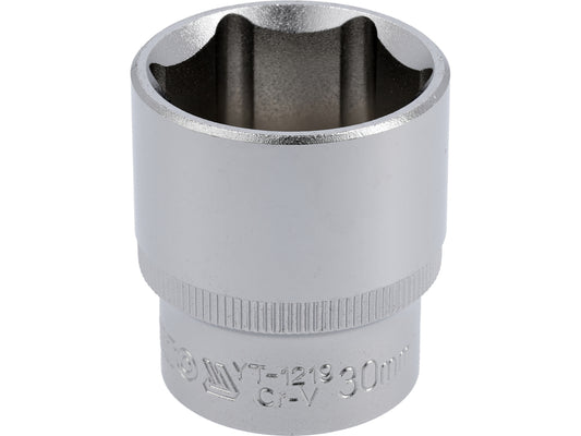 Socket Corto 1/2" x 30 mm 6 Puntas Yato YT-1219 - foto oficial fabricante