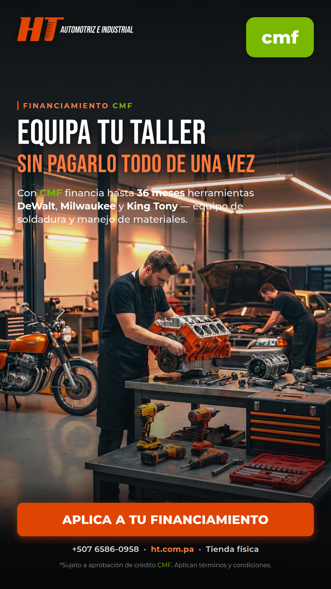 HT Equipa tu Taller con CMF - banner mobile v2 con marcas