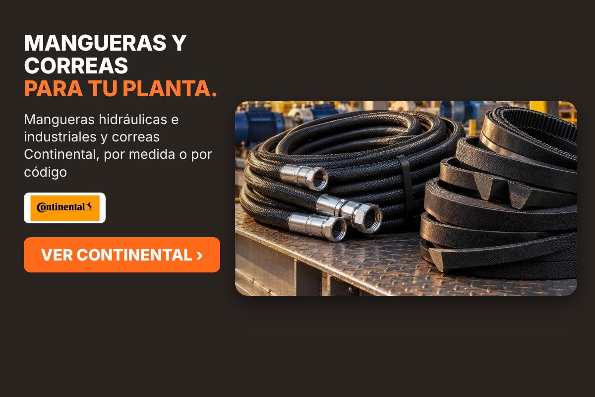 Continental: mangueras industriales para planta