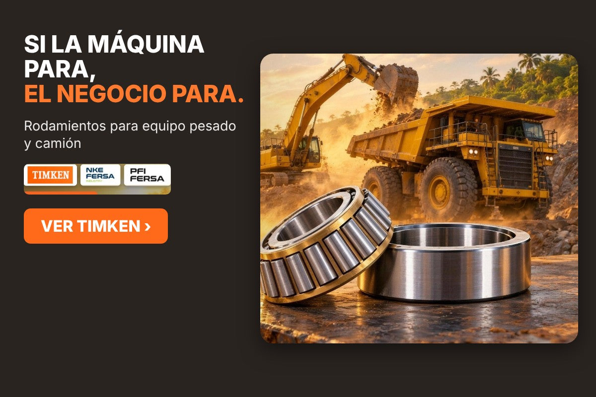 Timken: rodamientos para equipo pesado