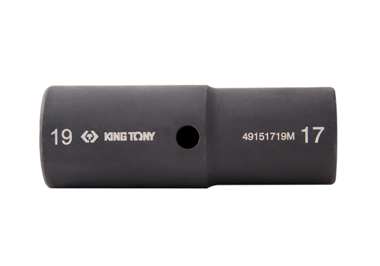 Socket de Impacto Doble 1/2" 17 x 19 mm King Tony