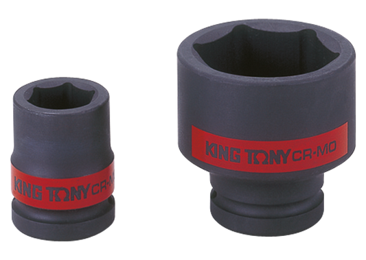 Socket de Impacto Corto 3/4" x 1-1/4" 6 Puntas King Tony