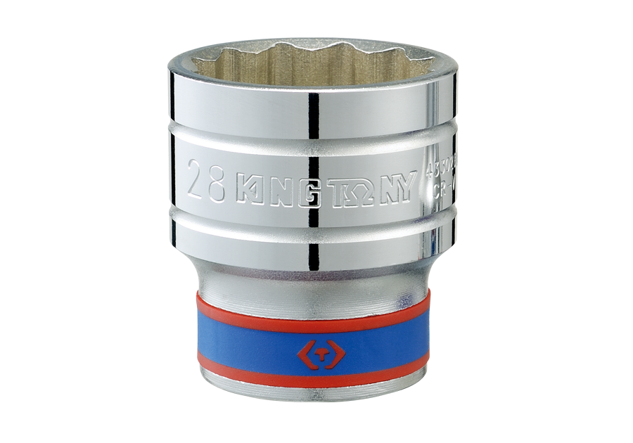 Socket Corto 1/2" x 13 mm 12 Puntas King Tony