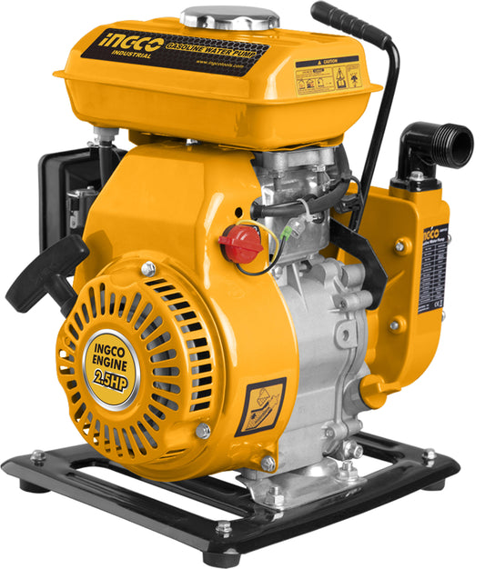 Bomba de Agua a Gasolina 2.5 HP de 1" 97 cc Ingco