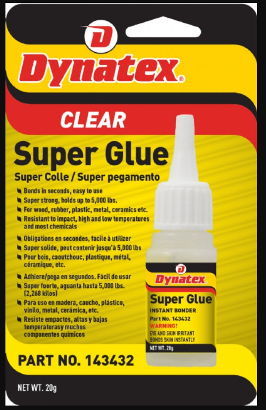 Super Pegamento Instantáneo 20 Gr | DYNATEX