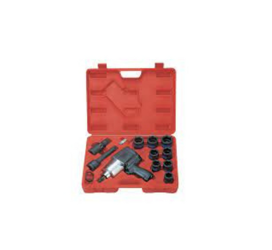 Pistola de Impacto 3/4" 800 Libras/ft Socket de Impacto 14 Piezas 26-38 mm King Tony