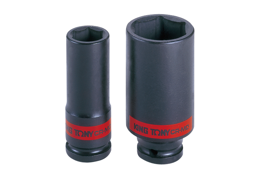 Socket de Impacto Largo 1/2" x 1/2" 6 Puntas King Tony