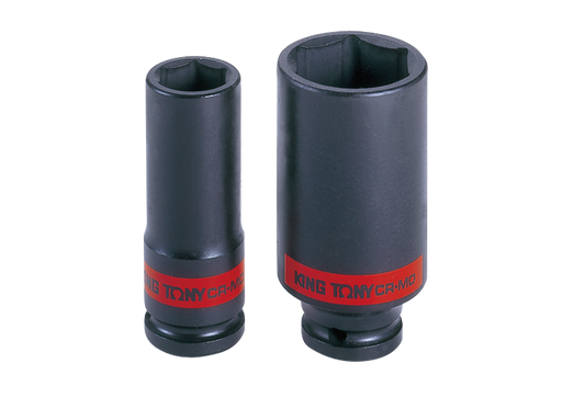 Socket de Impacto Largo 1/2" x 1/2" 6 Puntas King Tony