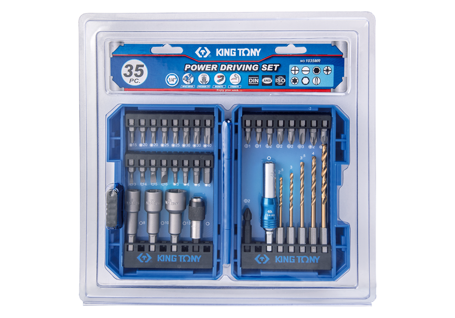 Juego de Puntas de Potencia 35 Piezas King Tony