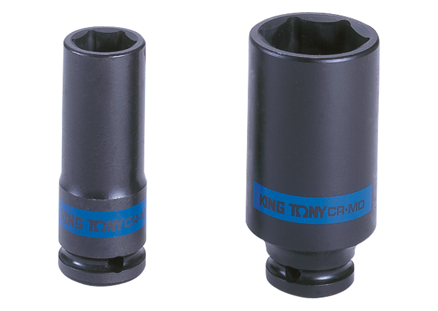 Socket de Impacto Largo 1/2" x 16 mm 6 Puntas King Tony