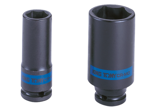 Socket de Impacto Largo 1/2" x 16 mm 6 Puntas King Tony