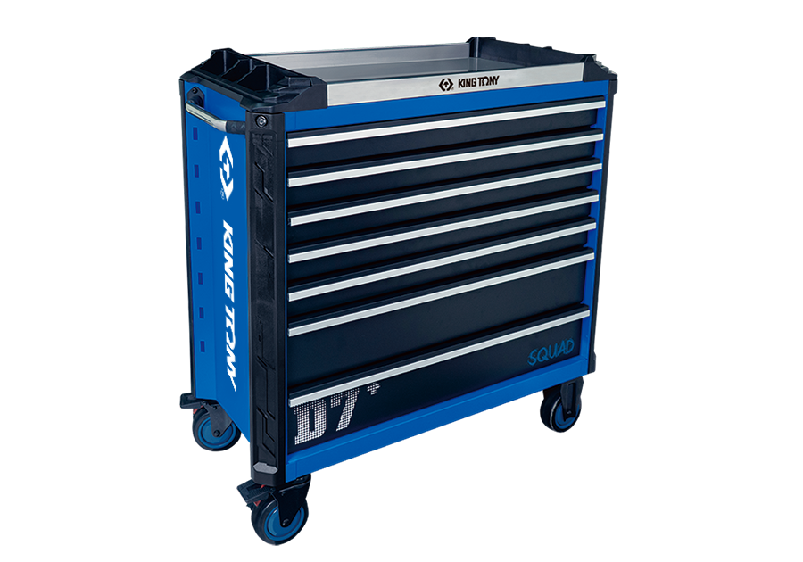 Caja de Herramientas Grande 7 Gaveta con Rueda Serie Squad King Tony