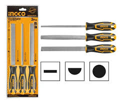 Limas para Afilar 8" (3 Piezas) Ingco