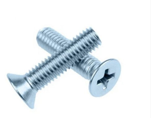 Tornillo de Estufa Cabeza Plana Acero Inoxidable M5-0.80 x 20mm