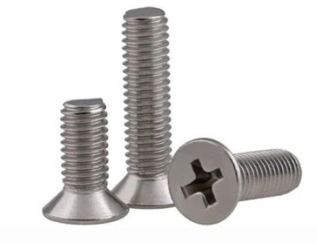 Tornillo Cabeza Plana Acero Inoxidable M10-1.50 x 20mm