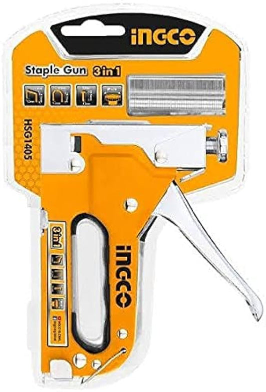 Grapadora Industrial 3 en 1 Fuerza Ajustable Ingco