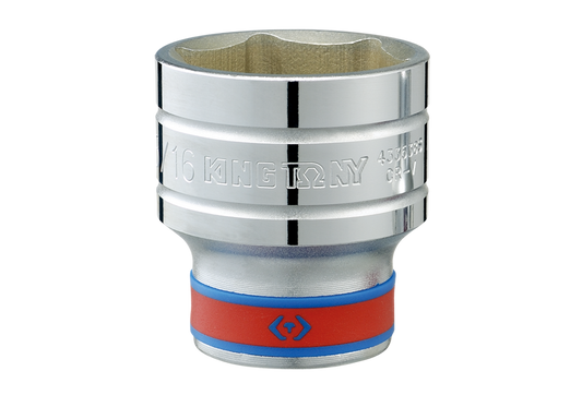 Socket Corto 1/2" x 1-3/16" 6 Puntas King Tony