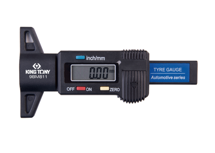 Medidor de Aire y Profundidad de Llanta 0-100 PSI King Tony