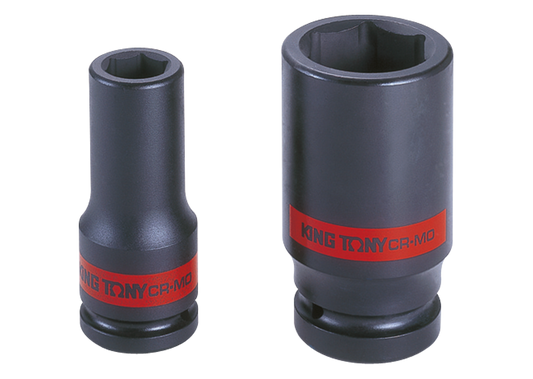 Socket de Impacto Largo 3/4" x 1-3/4" 6 Puntas King Tony
