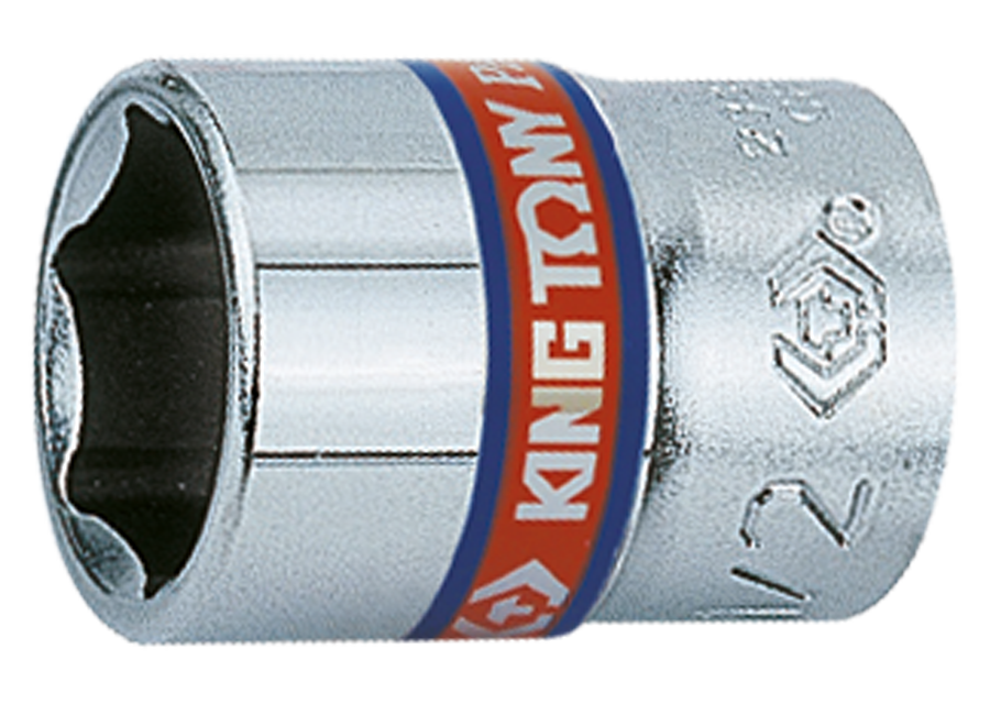 Socket Corto 1/4" x 5/16" 6 Puntas King Tony