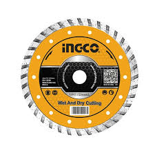 Disco Diamante de 4-1/2" 8-12 mm Ingco