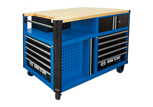 Mesa de Trabajo 10 Gavetas + 1 Colgar Llaves King Tony