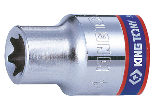 Socket Corto Torx H 1/4" E8 King Tony
