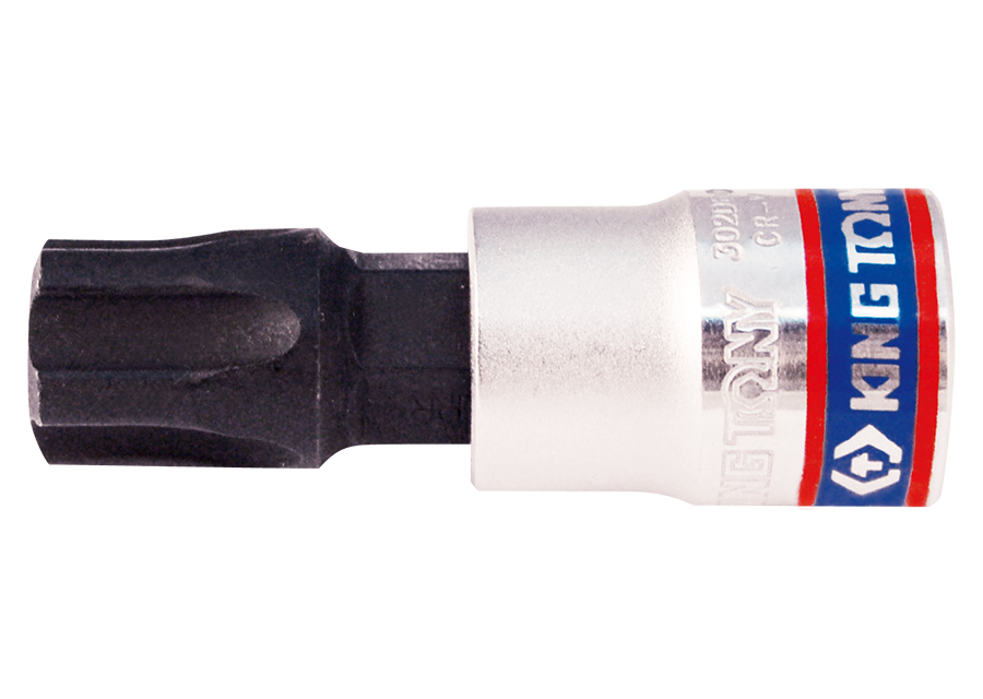 Socket Corto 3/8" x 20 mm 5 Puntas King Tony