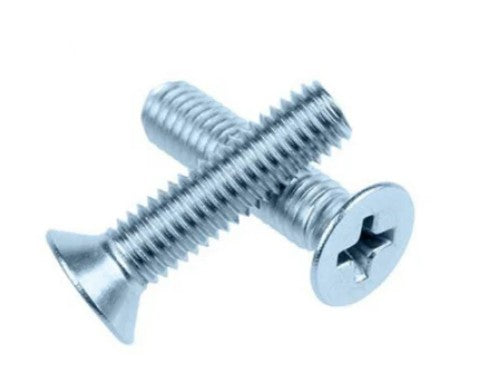 Tornillo de Estufa Cabeza Plana Acero Inoxidable #6-32 x 1/2"