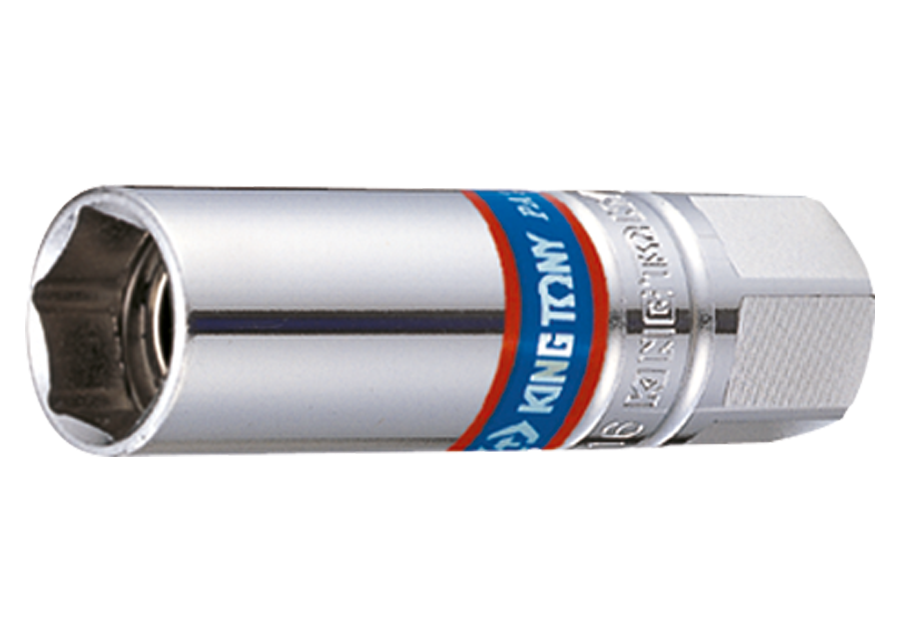 Socket para Bujías 3/8" x 21 mm (13/16") Magnético (366521) King Tony