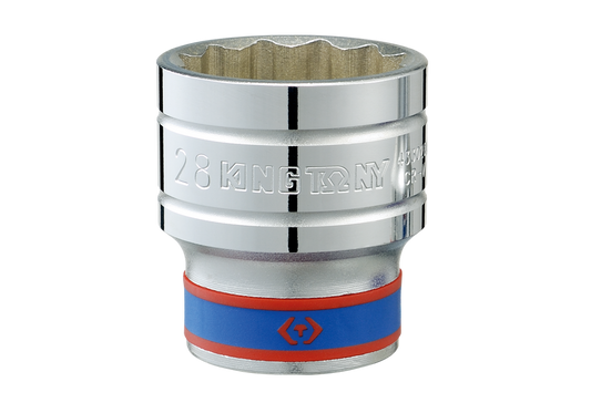 Socket Corto 1/2" x 24 mm 12 Puntas King Tony