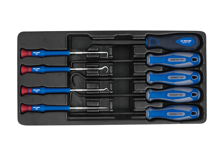 Juego de Ganchos y Ganzúas para Carro King Tony