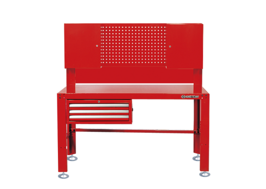 Mesa de Trabajo 3 Gavetas + 2 Armarios de Pared King Tony