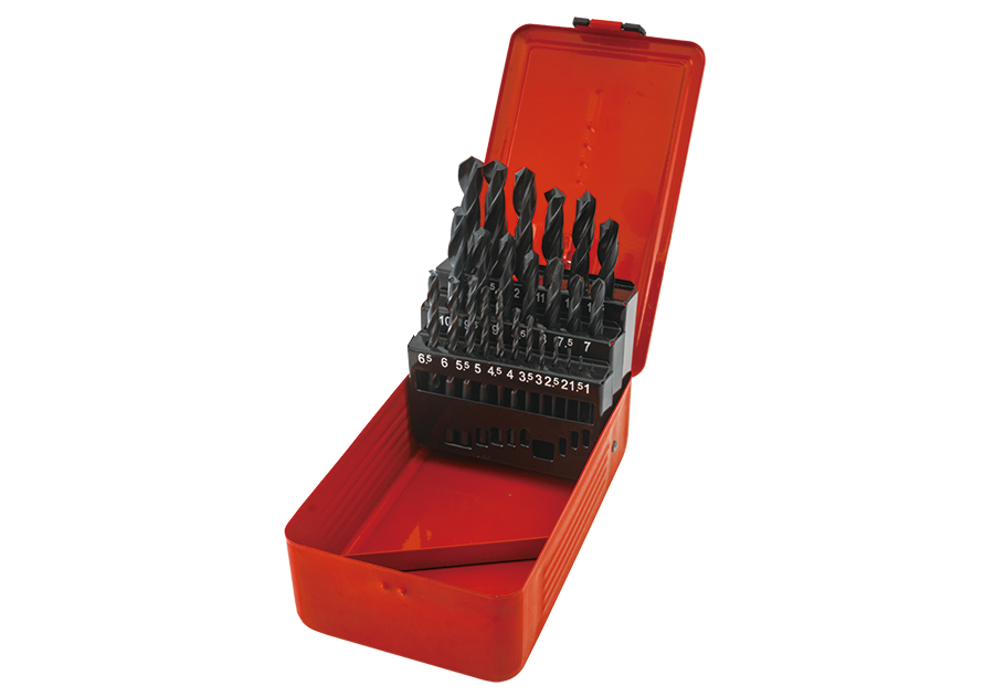 Juego de Brocas Metal 25 Piezas 1.0 mm - 13.0 mm (0.5 mm Step) King Tony