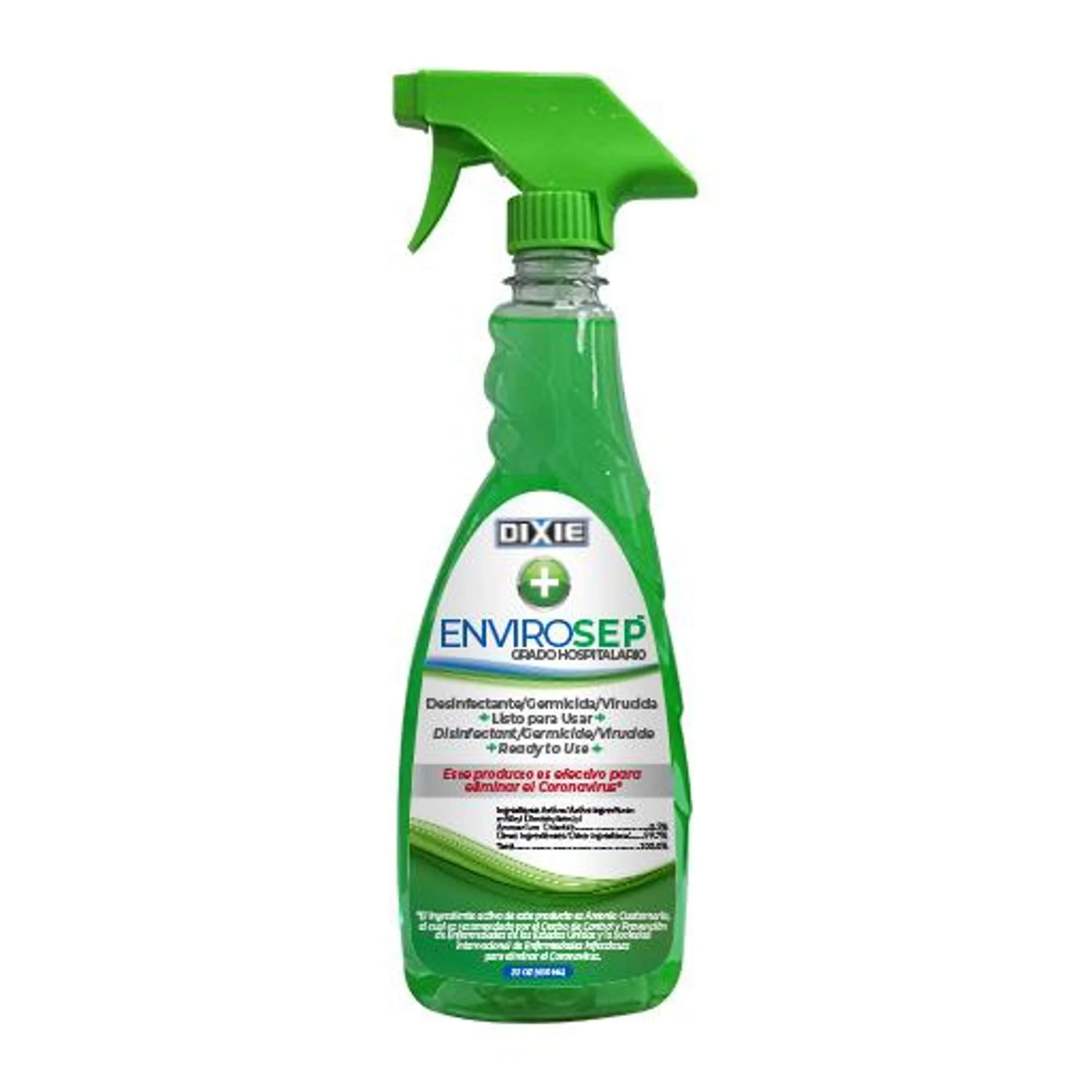 Desinfectante Envirosep Botella de 22 Oz 650 ml con Rociador