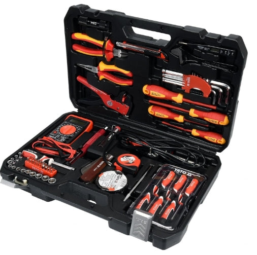 Juego de Herramientas para Electricista 68 Piezas Yato