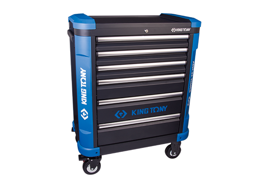 Caja de Herramientas 6 Gavetas con Rueda 22" Heavy Duty King Tony