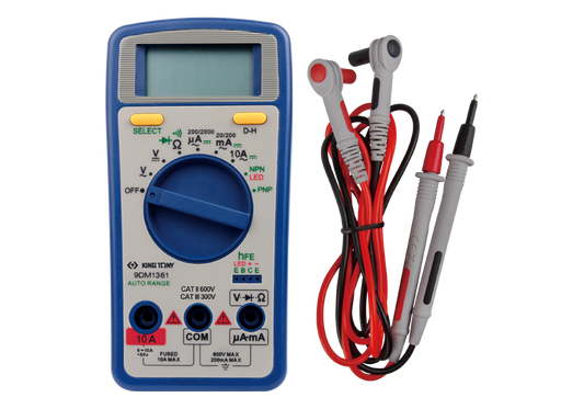 Multímetro Digital Pro AC/DC 600V King Tony