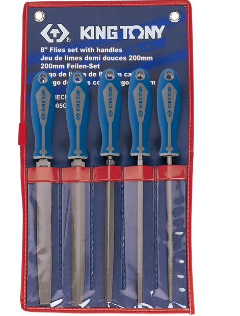 Juego de Limas Ingeniero 5 Piezas King Tony