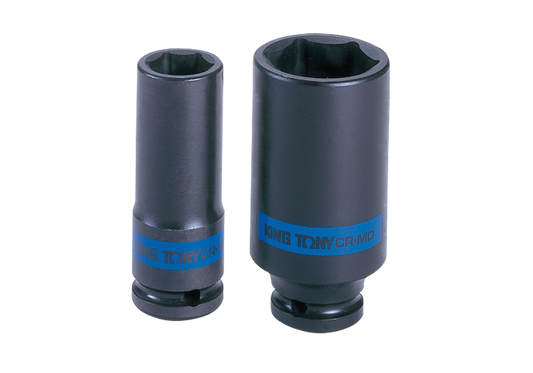 Socket de Impacto Largo 1/2" x 36 mm 6 Puntas King Tony