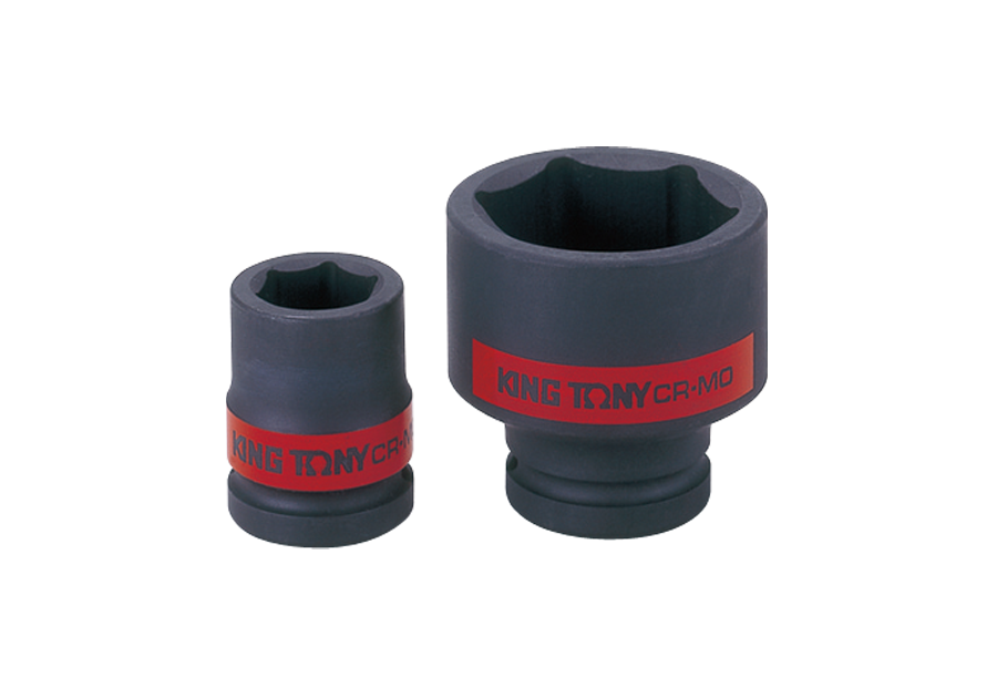 Socket de Impacto Corto 1/2" x 1" 6 Puntas King Tony