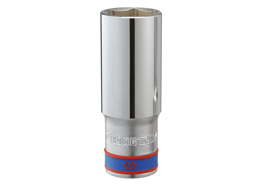 Socket Corto 1" x 2" 12 Puntas Palmera | King Tony