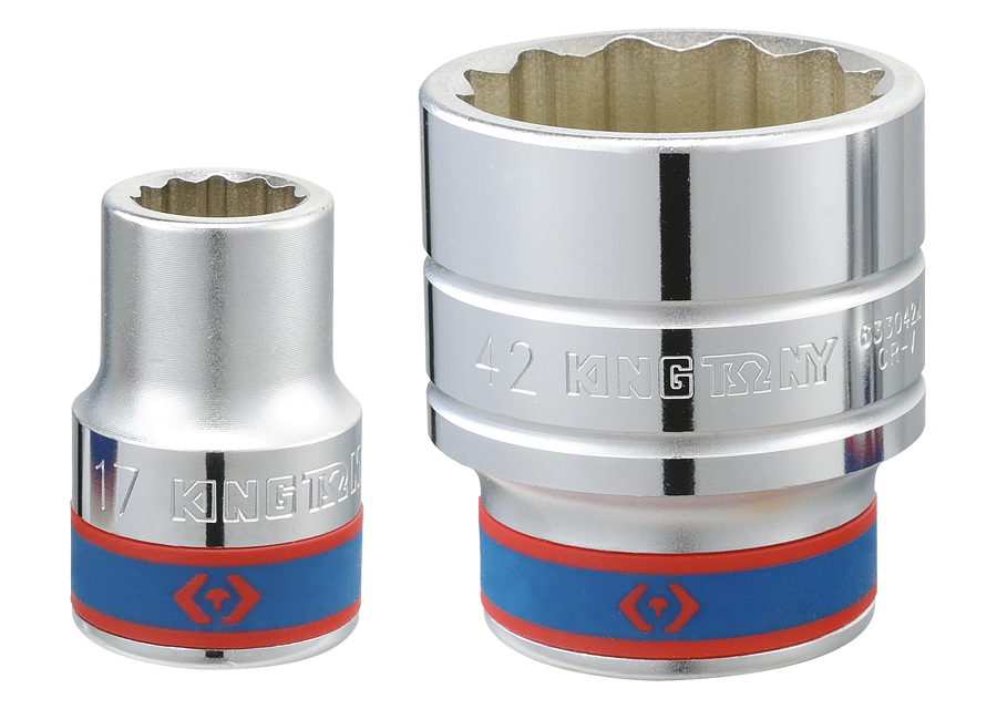 Socket Corto 3/4" x 21 mm 12 Puntas King Tony