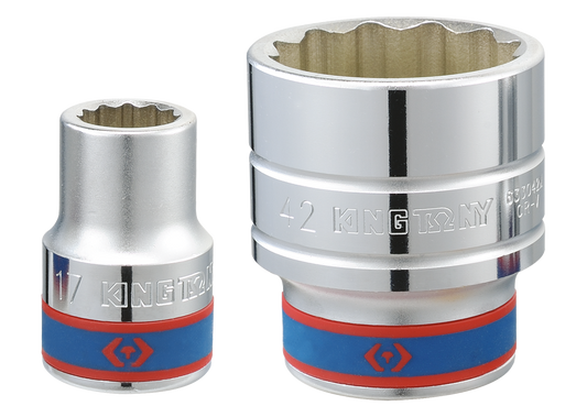 Socket Corto 3/4" x 21 mm 12 Puntas King Tony