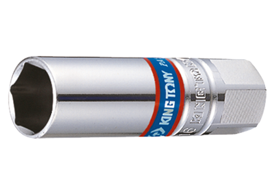 Socket para Bujías 3/8" x 21 mm (13/16") Caucho (363521)