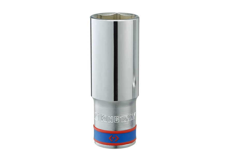 Socket Largo 1/2" x 25 mm 6 Puntas King Tony
