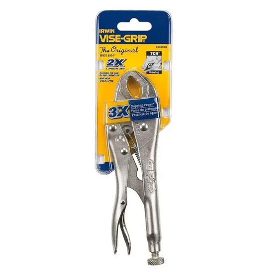 Pinza Presión Original Curva 7CR Irwin