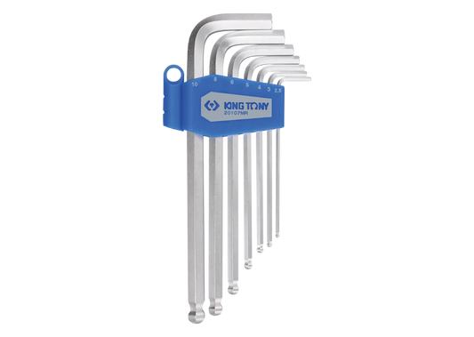 Juego de Llave L 7 Piezas Hex Larga 2.5-10 mm Bend King Tony