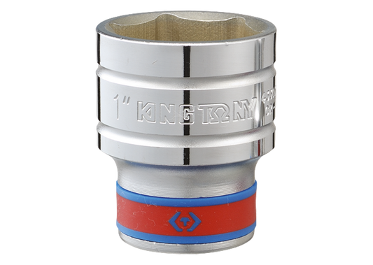 Socket Corto 1/2" x 13/16" 6 Puntas King Tony